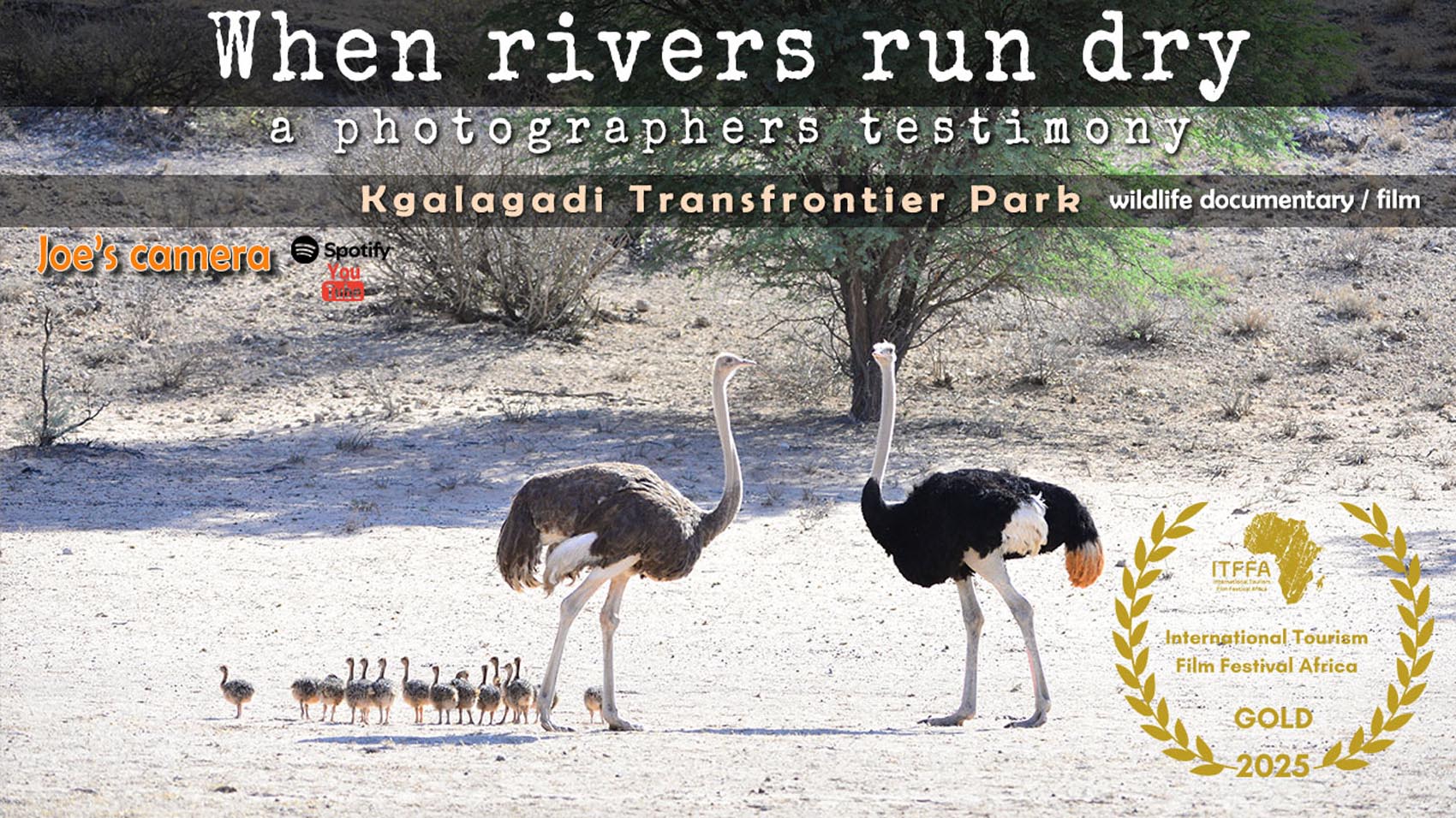 When rivers run dry. A photographers testimony. Gold award